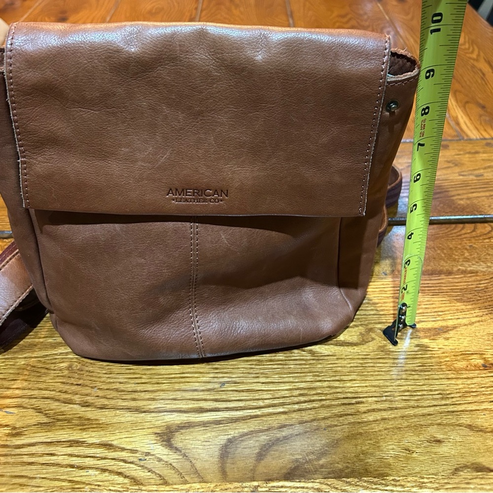 American leather rucksack, excellent condition